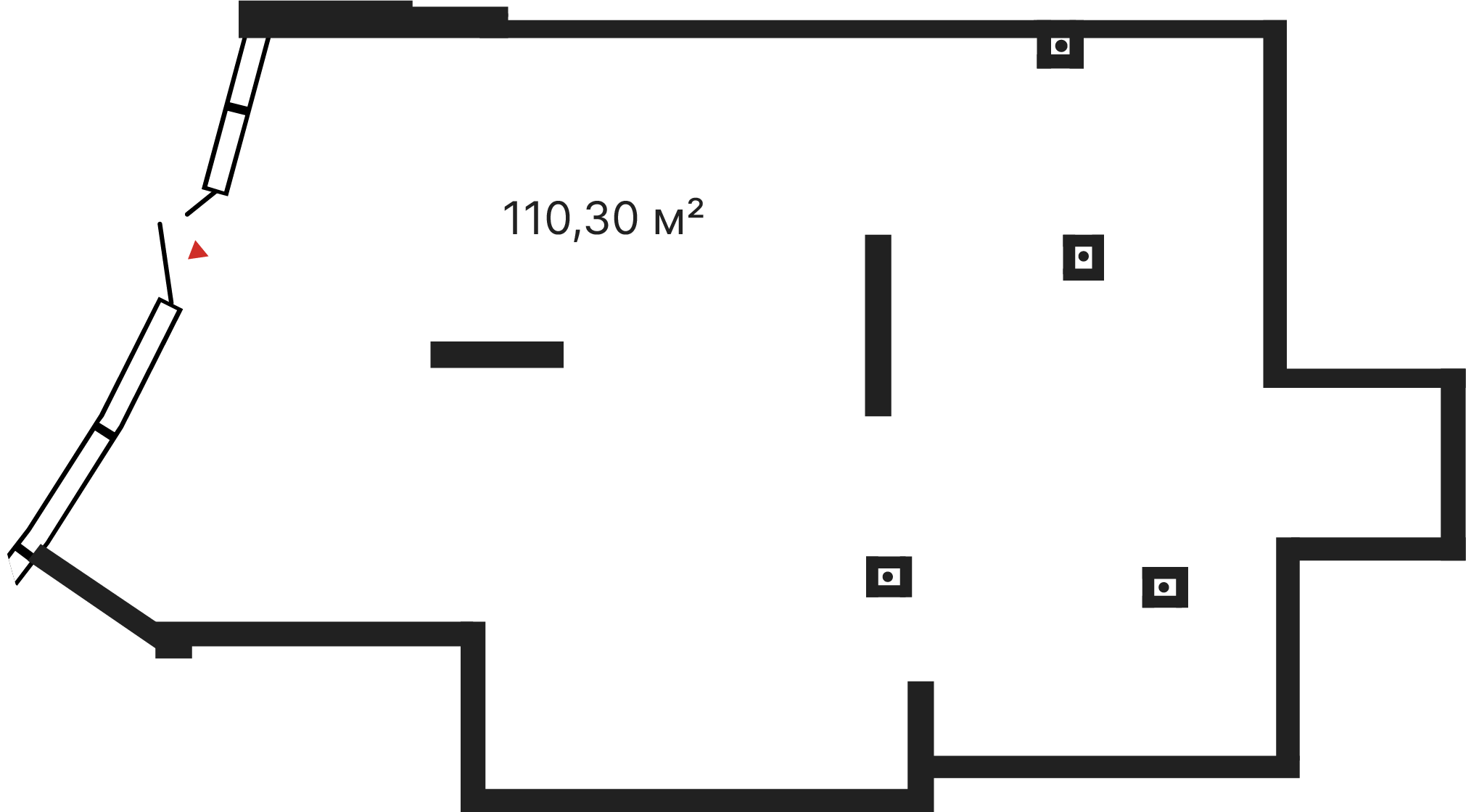 0 комнат, 110,30 м²